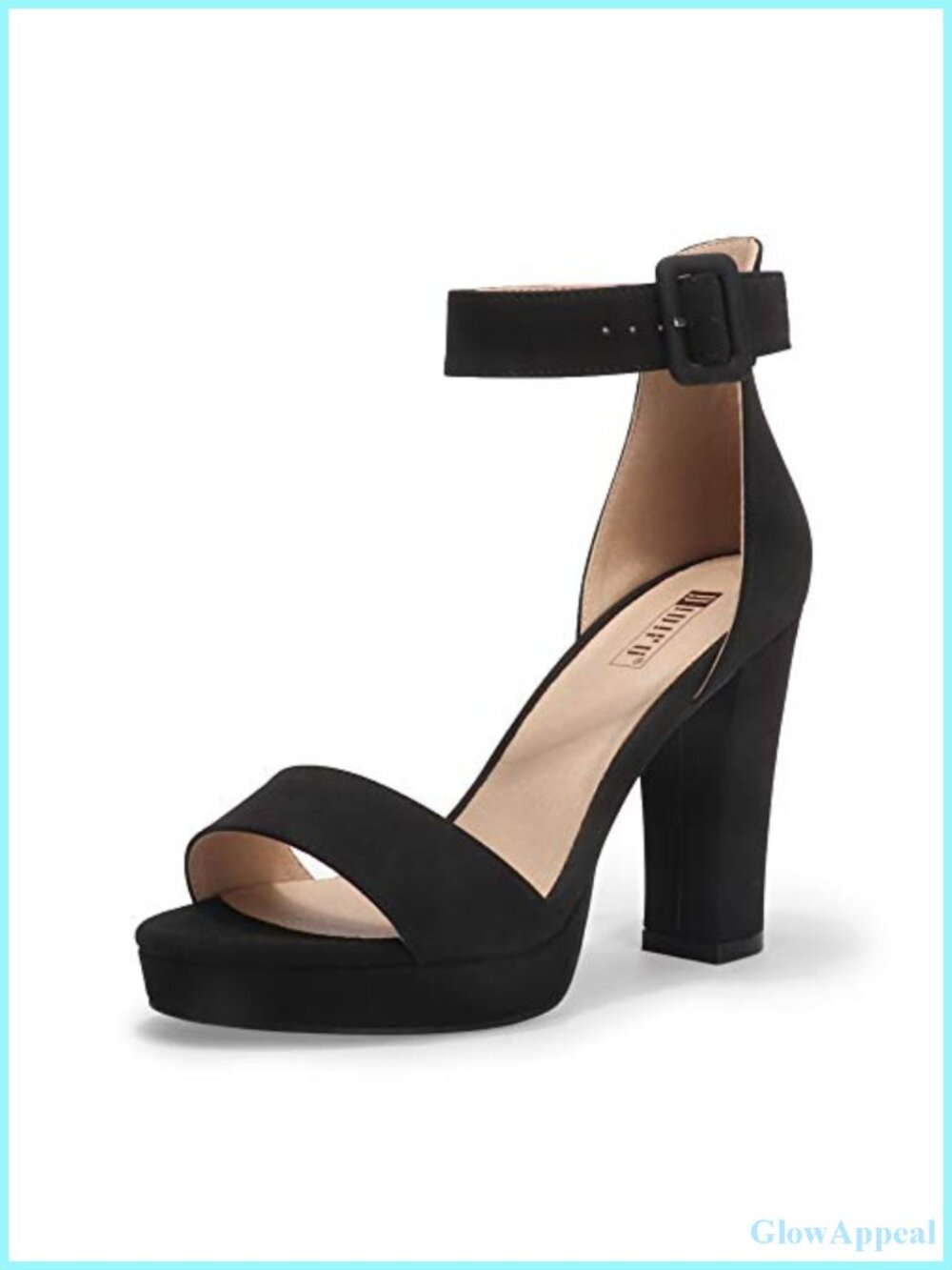 Women's Platform Chunky High Heels Open Toe Ankle Strap Sandals